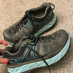 Hoka one one trail running shoes women size 7